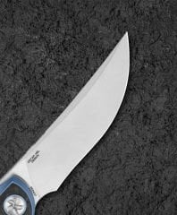 BESTECH SAMBAC BT2402D Titanyum Mermer Karbon Fiber Kakmalı Sap Magnacut Çelik Çakı