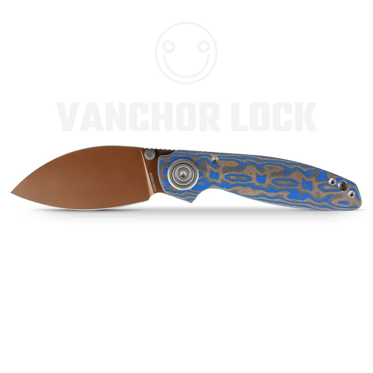 Vosteed Shilin Cutter® - Vanchor Lock® ( 154CM Çelik ve Micarta Sap Çakı ) - A2811