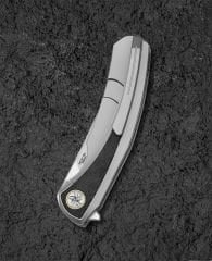 BESTECH SAMBAC BT2402C Titanyum Mermer Karbon Fiber Kakma Sap Magnacut Çelik Çakı