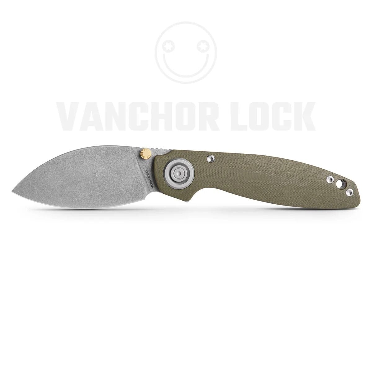 Vosteed Shilin Cutter® - Vanchor Lock® ( 154CM Çelik ve G10 Sap Çakı ) - A2804