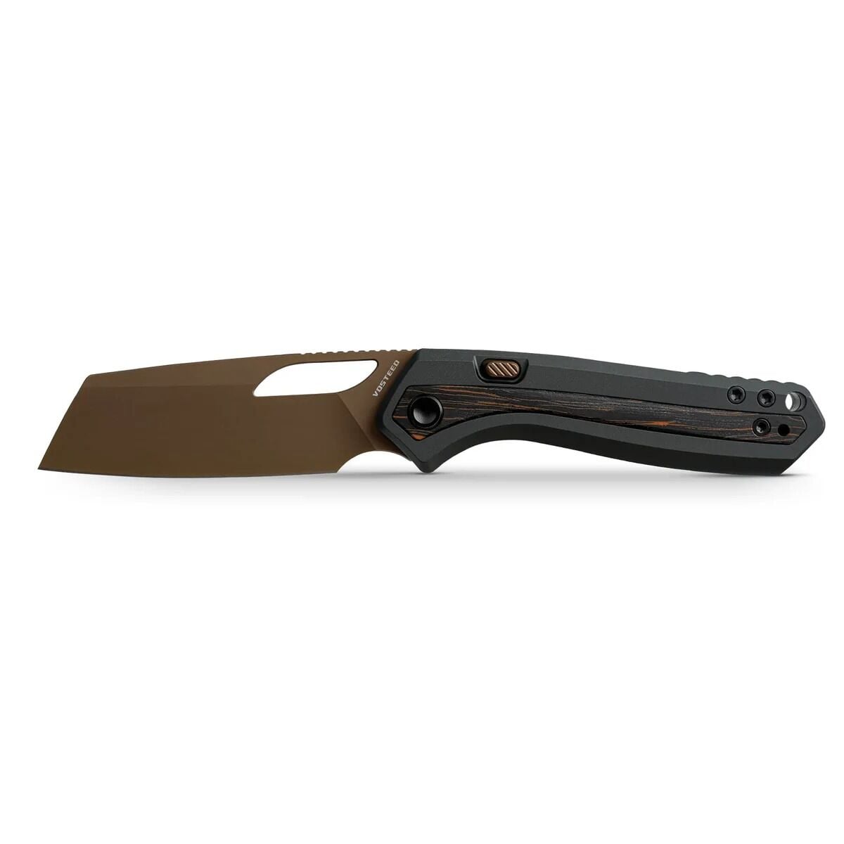 Vosteed Kroc - Top Liner Lock ( S35VN Çelik ve Alüminyum & G10 Sap Çakı ) - A1802