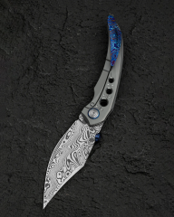 BESTECH RAZON BT2406E Damasteel Titanyum Sap Çakı