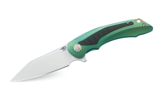 BESTECH PTERODACTYL BT1801B 3,54'' CPM-S35VN Bıçak 6AL4V Titanyum, Karbon Fiber Kaplamalı Sap