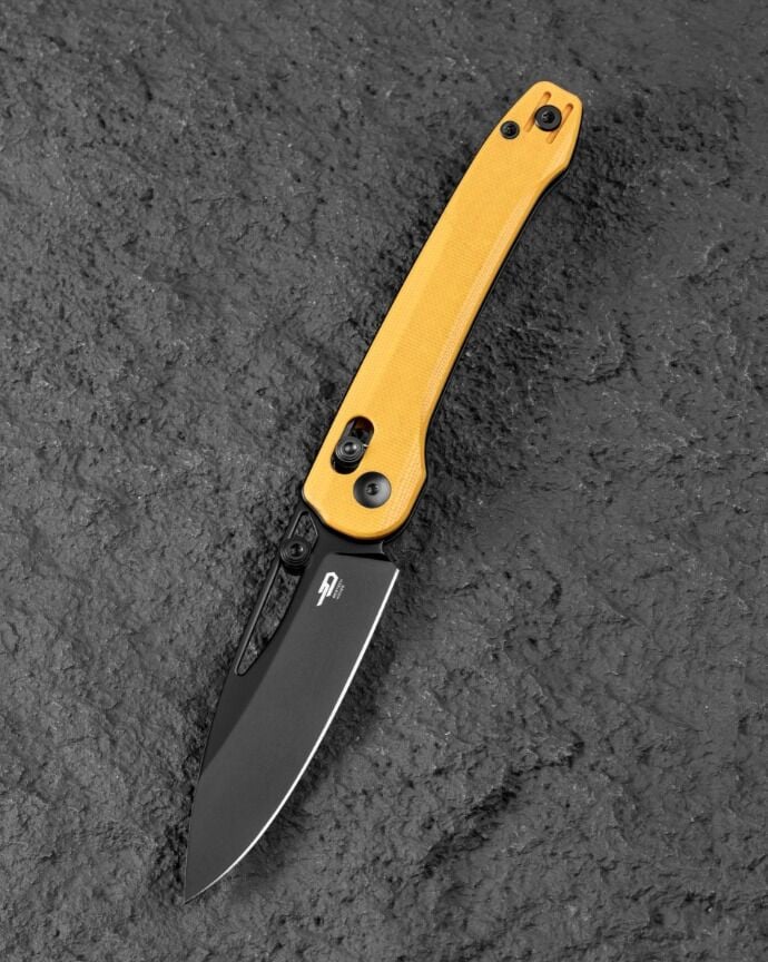 BESTECH COBBER Sarı G10 Sap 14C28N Çelik Çakı - BG68E