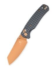 BESTECHMAN CICADA'S WING Parça Desenli Paslanmaz Çelik Sap 10Cr15MoV Çelik Çakı - BMK06-S-3
