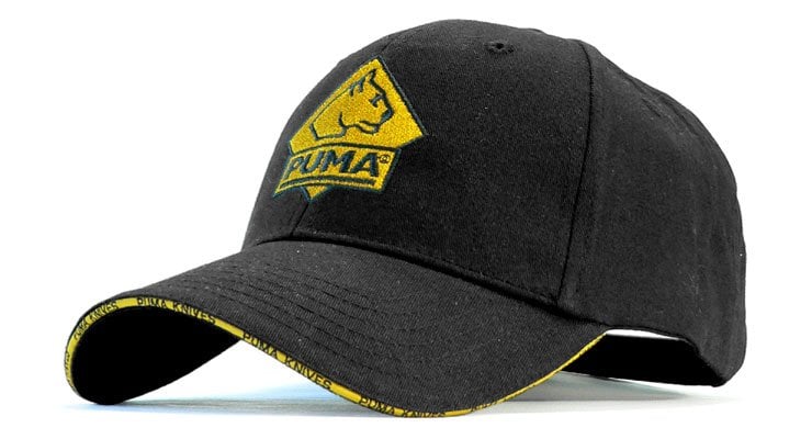 PUMA Black With Brass Clip Closure Şapka