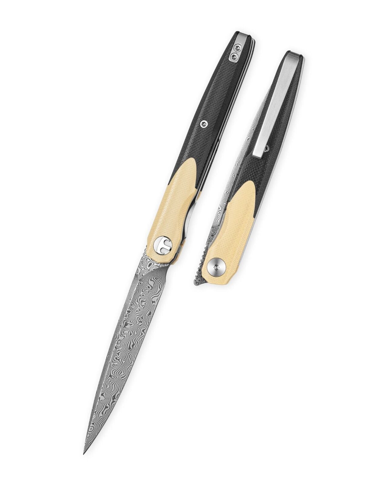 BESTECHMAN LANZA G10 Sap Damascus Çelik Çakı - BMK14-D-2