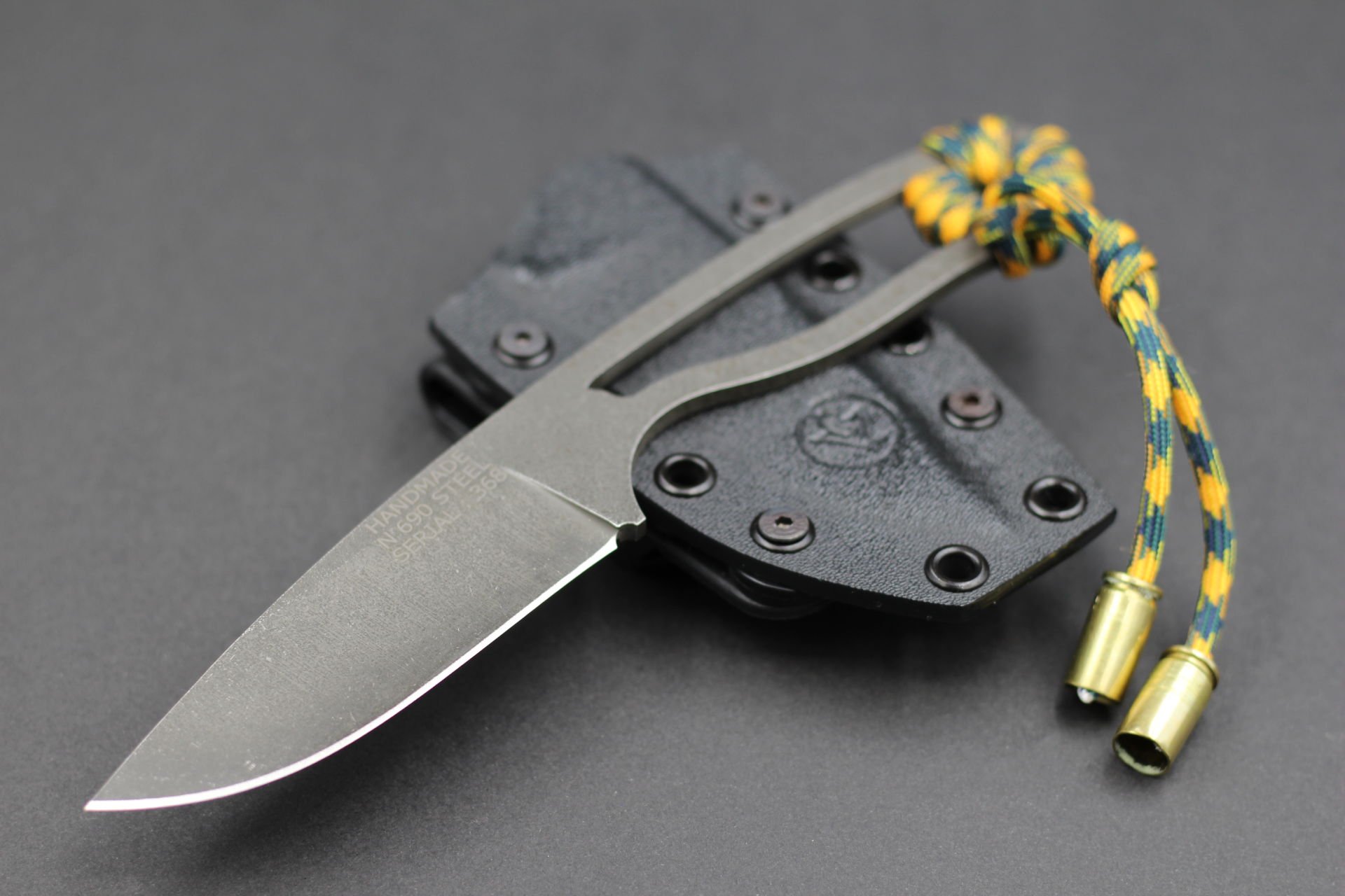 N690 Paslanmaz Çelik EDC Amerikan Kaydex Kılıf Kamp Bıçağı