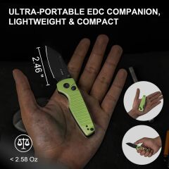 Kizer Parakeet | Alüminyum Sap | Nitro V Çelik Mini Çakı | V2706A5