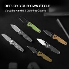 Kizer Parakeet | Akrilik Sap | Nitro V Çelik Mini Çakı | V2706A2