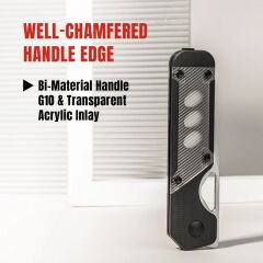 Kizer Mini Militaw® | G10 + Akrilik Sap | Nitro V Çelik Çakı | V3634SA3