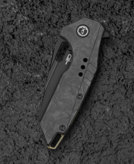 BESTECH NYXIE 3 BT2308D Mermer Karbon Fiber Titanyum Sap S35VN Çakı