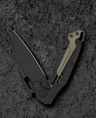 BESTECH NYXIE 3 BT2308D Mermer Karbon Fiber Titanyum Sap S35VN Çakı