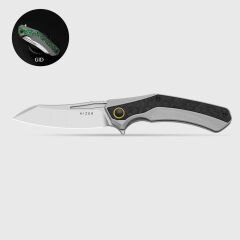 Kizer Draca | Flipper | S45VN | GID | Aluminum & Carbon Fiber | KizerB™ 4751A1