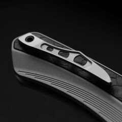 Kizer Draca | Alüminyum + Karbon Fiber Sap | S45VN Çelik Çakı | Ki4751A1