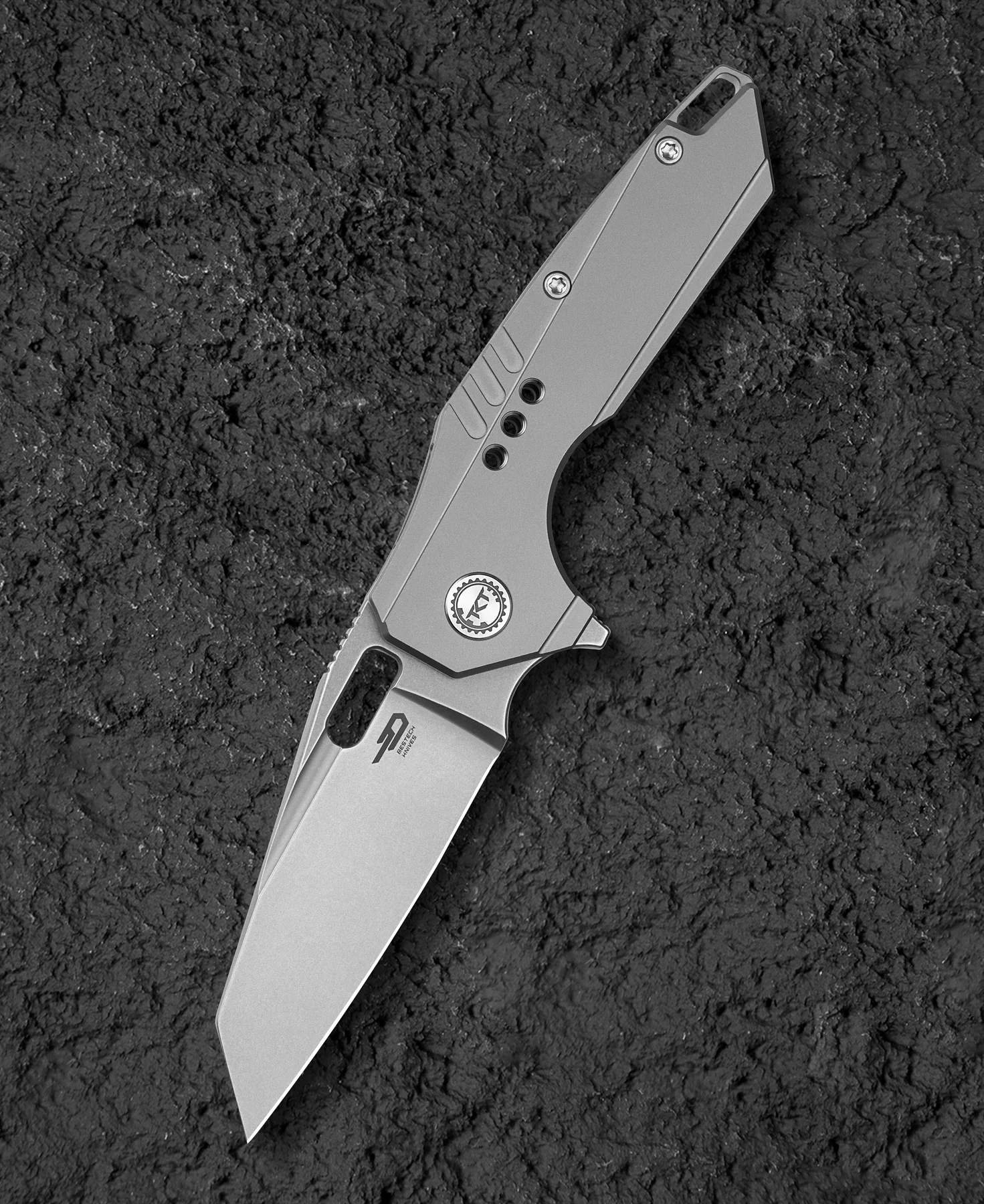 BESTECH NYXIE 3 BT2308A Titanyum Sap S35VN Çakı
