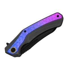 Kizer Draca | Alüminyum + Kristalize Titanyum Sap | S45VN Çelik Çakı | Ki4751A2
