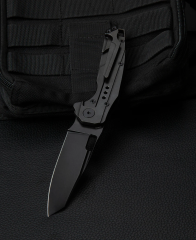 BESTECH NYXIE BT2209D Titanyum + Karbon Fiber Sap: 3,43'' S35VN Bıçak