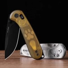 Kizer Buddy II | Ultem Sap | AEB-L Çelik Çakı | V3790A1