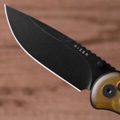 Kizer Buddy II | Ultem Sap | AEB-L Çelik Çakı | V3790A1