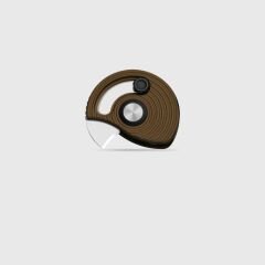 Kizer Snail-Trail | 5th Pocket Coin Knife | Detent Slip Joint | AEB-L | Matte Brass-Tone Aluminum Handle | Flat Grind | KizerV™ 2757A1