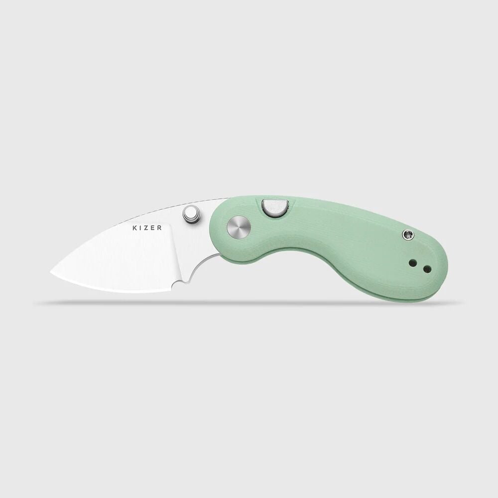 Kizer Microbe™ | Kizer Button Liner Lock™ | 14C28N | G10 | KizerV™ 2742A4