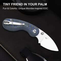 Kizer Microbe™ | Micarta Sap | 14C28N Çelik Çakı | V2742A6