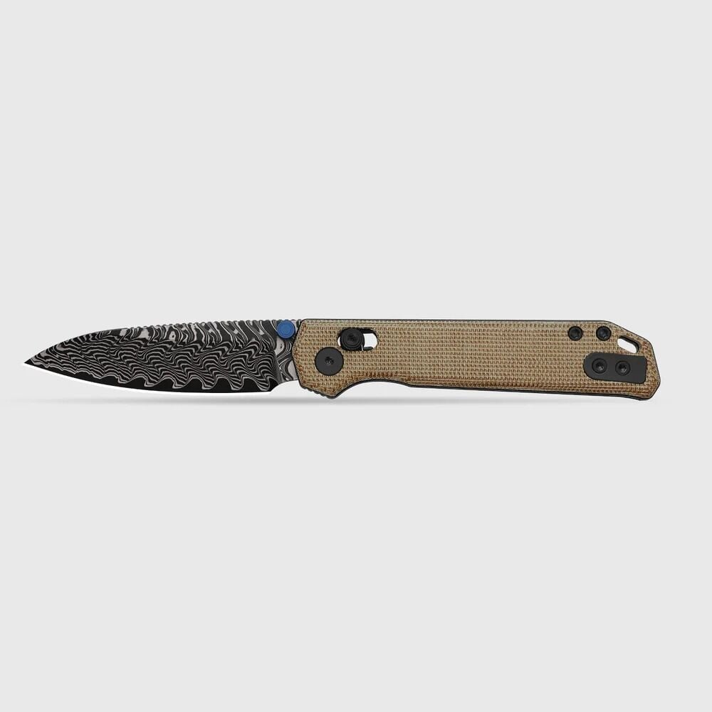 Kizer Begleiter 2.9 | Mikarta Sap | Damascus Çelik Çakı | V3458.2CDA2