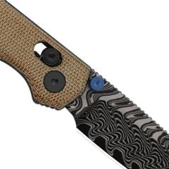 Kizer Begleiter 2.9 | Mikarta Sap | Damascus Çelik Çakı | V3458.2CDA2