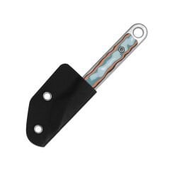 Kizer Cannoli | Kizer Fixed Blade | Vortex Pattern Micarta | AUS-10 | KizerV™ 1089A1