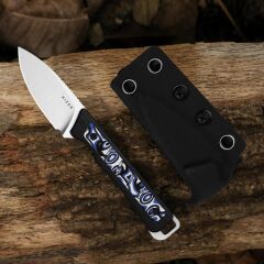 Kizer Whiskey Jack | Girdap Desenli G10 Sap | AEB-L Çelik Bıçak | 1108A6