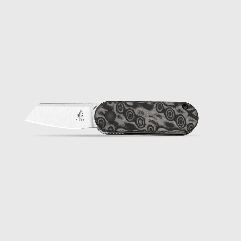 Kizer Mini Bay | Mikarta Sap | 14C28N Çelik Mini Çakı | V2583A6