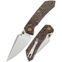 KANSEPT Fenrir | Bakır Karbon Fiber Sap | CPM S35VN Çelik Çakı | K1034V3