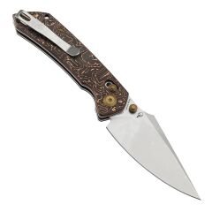 KANSEPT Fenrir | Bakır Karbon Fiber Sap | CPM S35VN Çelik Çakı | K1034V3