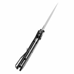 Kansept Fenrir | Fitilli Karbon Fiber ve Alüminyum Sap | Damascus Çelik Çakı | K1034S6
