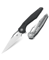 BESTECH MALWARE BT1902C Titanyum + Karbon Fiber Sap: 3,86'' S35VN Blade