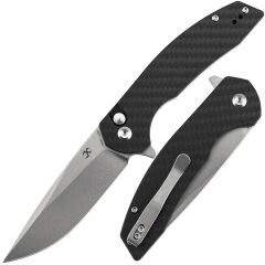 Kansept Accipiter | Fitilli Karbon Fiber ve G10 Sap | 14C28N Çelik Çakı | T1007F2