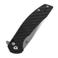 Kansept Accipiter | Fitilli Karbon Fiber ve G10 Sap | 14C28N Çelik Çakı | T1007F2