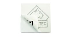 PUMA TEC Logo Sticker 12x12 cm