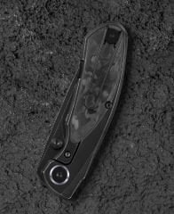 BESTECH LITO BT2307D Titanyum+Karbon Fiber Kaplama Sap M390 Çelik Çakı