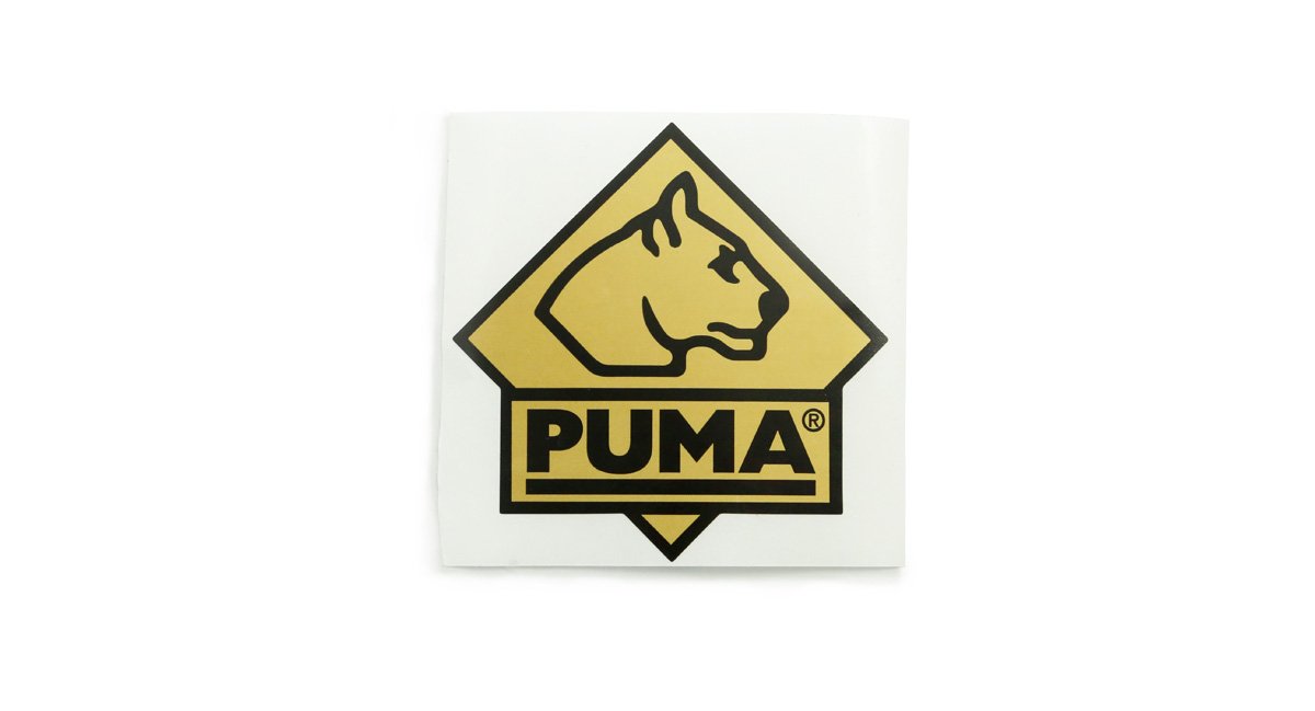 PUMA Logo Sticker 6x6 cm