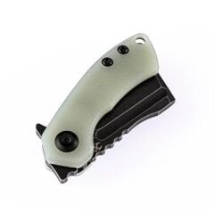 KANSEPT Mini Korvid | Yeşim G10 Saplı | 154CM Çelik Çakı | T3030A4
