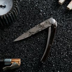 Deejo 37g, Ebenholz / Easy Rider Çakı