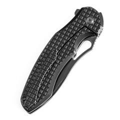 KANSEPT Echis | Titanyum Frag Desen Sap | CPM S35VN Çelik Çakı | K1071A5