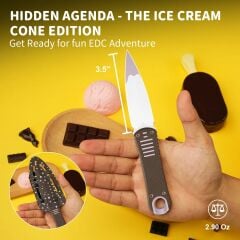 Kizer Hidden Agenda | AEB-L | G10 & Aluminum | KizerV™ 1083A4