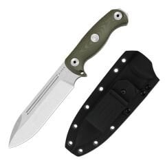 Kizer Drop Bear® Fix 7 | Mikarta Sap | AEB-L Çelik Çakı | 1103A1