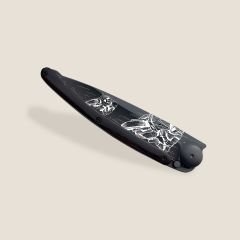 Deejo 37g, Ebony Wood / Moto Racing Çakı