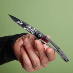 Deejo 37g, Ebony Wood / Moto Racing Çakı