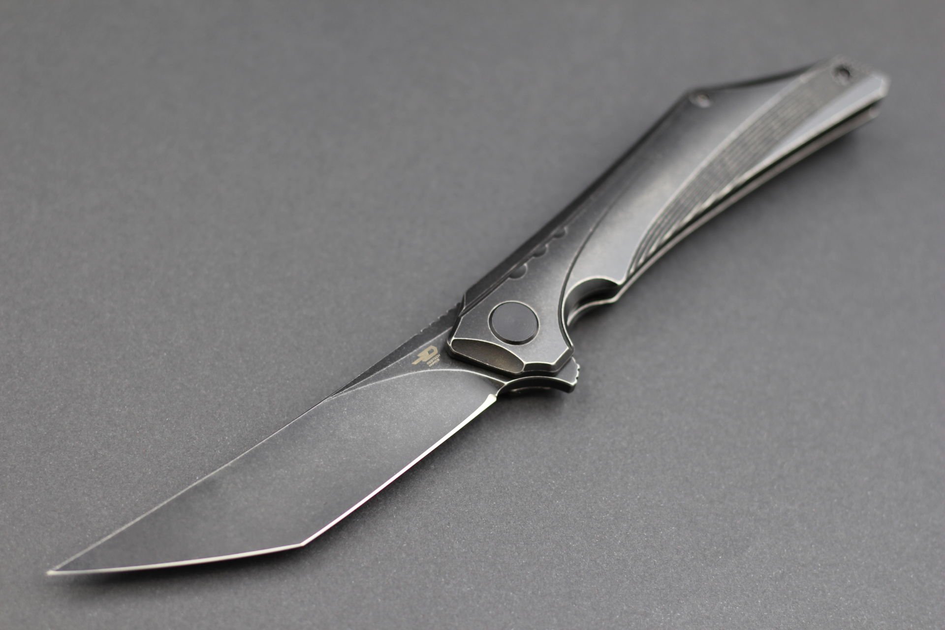 BESTECH KAMOZA BT1911B Titanyum Sap M390 Çelik Çakı