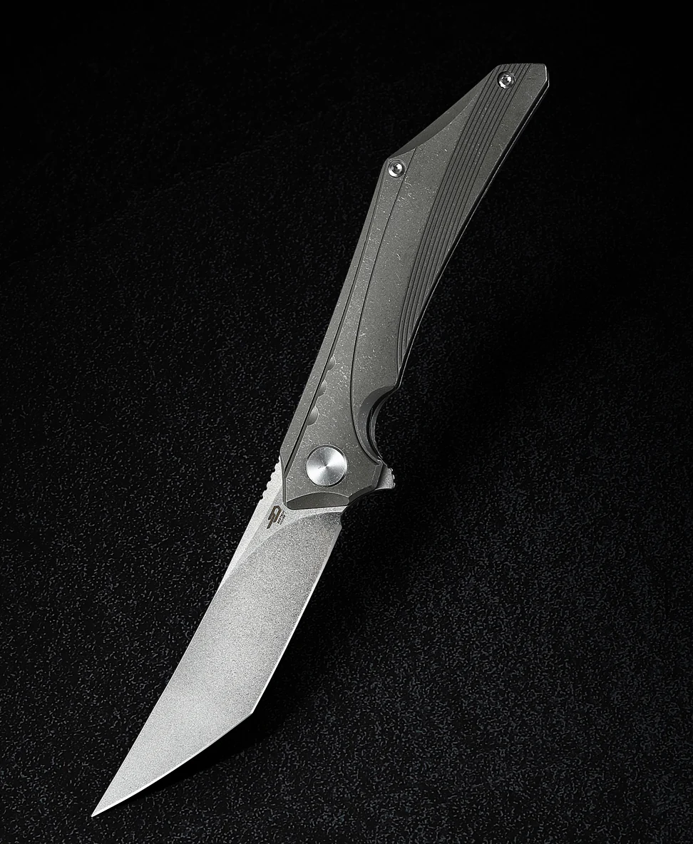 BESTECH KAMOZA BT1911A Titanyum Sap M390 Çelik Çakı